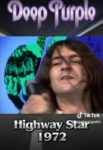 Deep Purple's Highway Star Live Performance in 1972