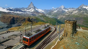 Zermatt to Gornergrat: Discover Switzerland’s Most Stunning Train Ride (4K)