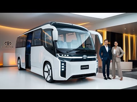 2025 Toyota Coaster Bus Facelift : Spacious, Stylish, and Reliable!