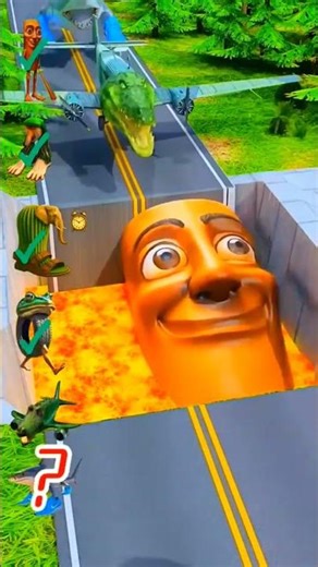 🔥😱Who Will Survive the CRAZY Lava Pit Challenge? 😱🔥" #garrysmod #gmod #shorts