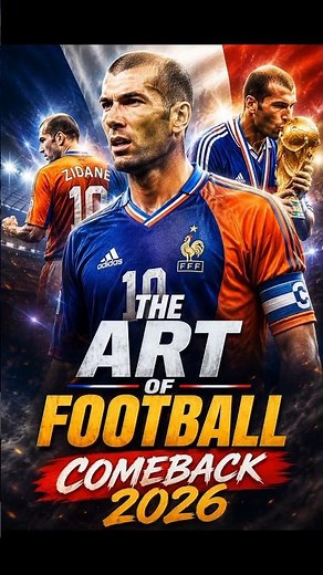 ZINEDINE ZIDANE – THE ART OF FOOTBALL. The Maestro Who Ruled The Game