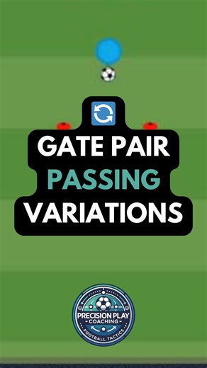 Precision Play Coaching | 🔄 Gate Pair Passing Variations | Passing Activation Drill Sharpen passing, first touch, and mobility with this versatile gate passing... | Instagram