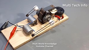 650K views · 5.9K reactions | How to Make 220v Free Energy Generator With 2 Dc Motor | Multi Tech Info | Facebook