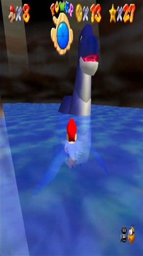 Super Mario 64-N64 (Swimming Beast In The Cavern) #supermario64 #nintendo64