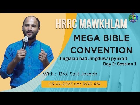 Mega Bible Convention | Healing Service Bro Sajit Joseph | 05-10-2025 | 1st Session