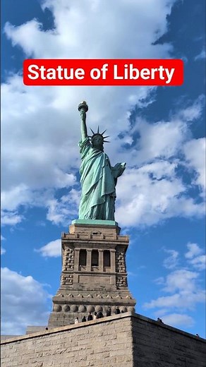 The Statue of Liberty Like You’ve Never Seen Before 4k 🗽🇺🇸 #newyork #statueofliberty