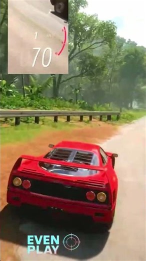 Driving a Ferrari F40 in Forza | Clean Gameplay