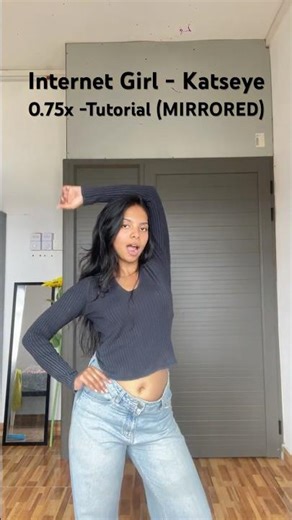 INTERNET GIRL - Tutorial (MIRRORED) ​⁠‪@katseyeworld‬ ‪@eyekonworld‬ #internetgirl #shorts #viralshorts