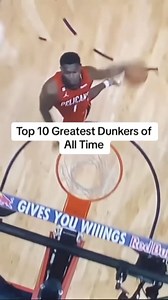 Top 10 Greatest Dunkers Of All Time #NBA #nbahighlights | Janiero Sports