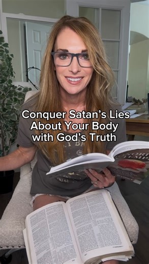 Conquer the lies about your body with God’s truth. Today I share some of the common lies we believe—lies like “I may as well quit,” “I’ll never reach my goals,” “I’m fat and disgusting,” or “It’s too hard, I give up.” But here’s the good news: God’s truth conquers every single lie. If you want to change the way you feel about your body… if you want lasting change in your health, your habits, and the way you view self-care… you can’t rely on feelings. You can’t command a feeling. But you can comm