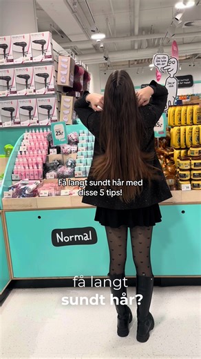 Få langt sundt hår med 5 tips fra NORMAL Danmark