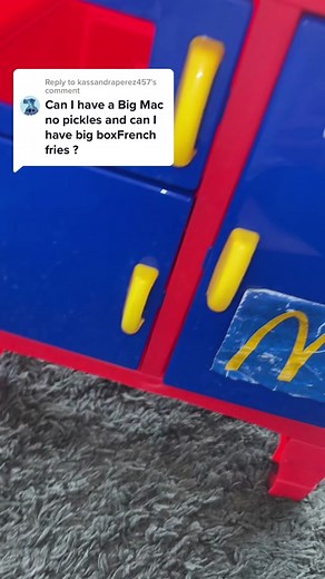 Play Pretend McDonald's Kitchen with Big Mac and Fries