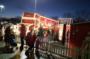 The iconic Coca-Cola Christmas truck is coming to a Sheffield pub today