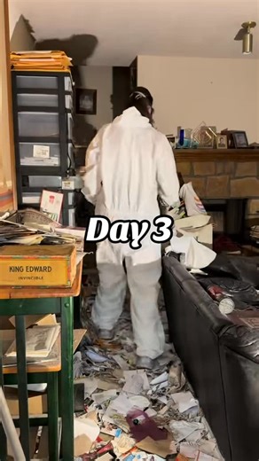 Madison Lovelle | Day 3 on the journey of digging out of my inheritance 🙃 #hoardercleanout #hoarding #hoarder #extremeclean #hoardingdisorder | Instagram