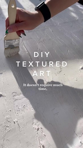 DIY Textured Art Therapy with Drywall Mud