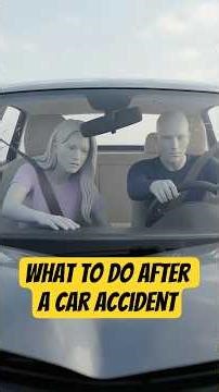 If You Get In A Car Crash, Do THESE 4 Things First #car #accident #safety #howto #survival #shorts