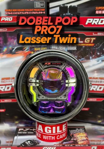 Explore Twin Laser Technology in DOBEL POP PRO7