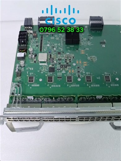 C9400-LC-48P – Line Card 48 Port PoE hiệu năng cao cho hệ thống Core/Distribution doanh nghiệp 🚀 🔥 48 cổng 10/100/1000 PoE chuẩn 802.3at, cấp nguồn mạnh mẽ cho AP WiFi, IP Phone, Camera – tối ưu hạ tầng ngay từ đầu ⚡ Công suất PoE lên đến 740W (phụ thuộc nguồn), đảm bảo vận hành ổn định cho hệ thống mật độ cao 🔒 Tích hợp sâu với nền tảng bảo mật & SD-Access của Cisco Systems – quản lý tập trung, bảo mật đa lớp 🚀 Backplane tốc độ cao khi lắp trên chassis Cisco Catalyst 9400 Series – hiệu năng