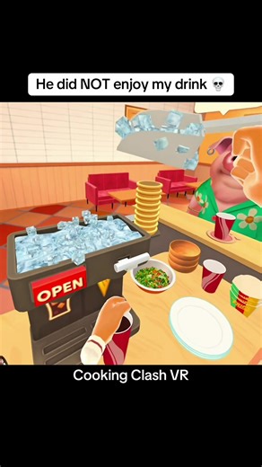 Cooking Clash VR: A Hilarious Drink Reaction