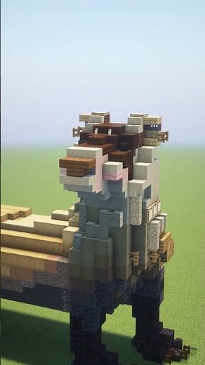 Ferret Organic Minecraft Build #minecraft #gaming #minecraftbuilds