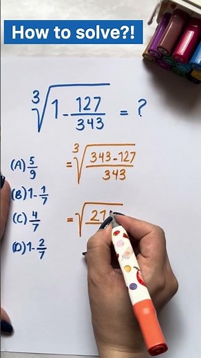 Simplifying A Nice Cube Root Maths Expression #math #cuberoot