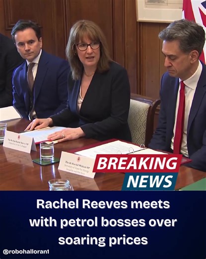 Rachel Reeves Confronts Petrol Executives About Rising Oil Prices