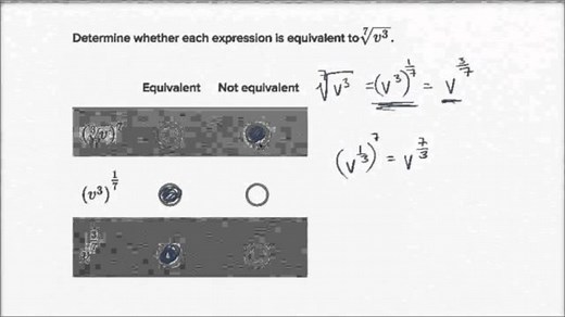 Rewriting roots as rational exponents