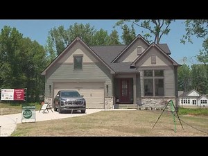 Mike Polk Jr. takes a tour of the 2025 Lake County YMCA Dream House