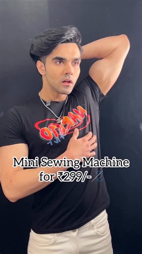 Mini sewing machine for ₹299/-🪡🧵 . . . . . Mini sewing machine, Sewing machine tutorial, Easy stitching hack, Beginner sewing guide, DIY sewing, Tailoring at home, Simple stitching tips, Sewing machine review, Home tailoring, Fix clothes at home #sewing #reelsinstagram #viralreels #reelitfeelit #reelkarofeelkaro | Allen_Choudhary