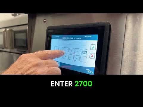 Changing Boil Out Time FQ4000 controllers