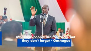 1.7K views · 37 reactions | Deputy President Rigathi Gachagu has reiterated his earlier call on leaders to respect the people of Mt Kenya. | The Star, Kenya | Facebook