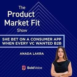 Anada Lakra Raises $21M for BoldVoice English Pronunciation App | The Product Market Fit Show posted on the topic | LinkedIn