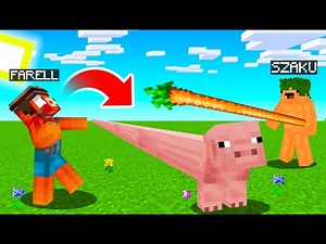 Minecraft, ale WSZYSTKO jest DŁUGIE ( śmieszne 😂 )