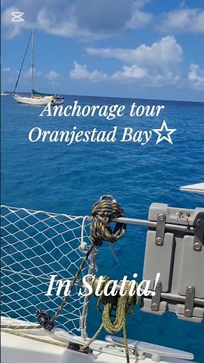 Anchorage tour Oranjestad Bay in Statia!