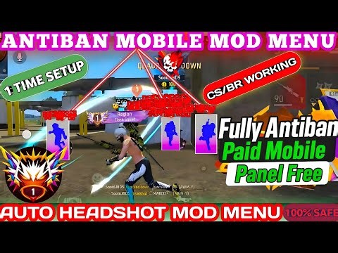 AIMKILL 🤯 MOD MENU Antiban FF Panel Free Fire 🔥 Injector Ob52 Free Fire Hack FF panel Hack Mobile|