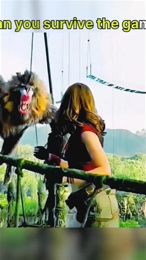 JUMANJI 2 Monkey Attack🙊🐒🍓❤️#viral #netflix #shorts #jumatberkah