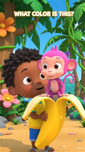 Learn Colors with Cute Monkeys 🐵 | Kids Fun Learning