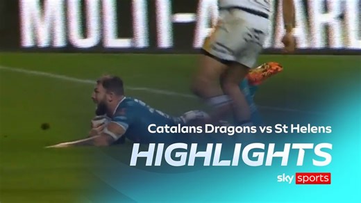 Catalans Dragons 4-36 St Helens | Super League highlights