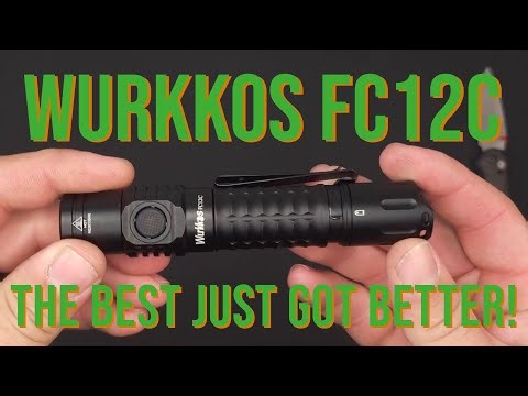 Wurkkos FC12C - My First Tactical Light Got An Upgrade!