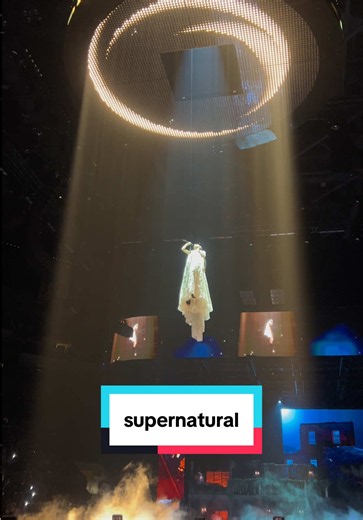 supernatural, you are undefeated #eternalsunshinetour #arianagrande #lanightone #supernatural #fyp