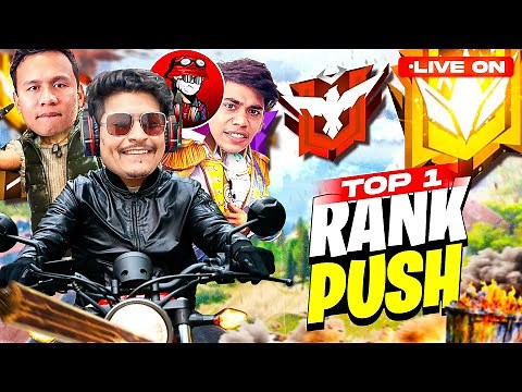 Top 1 Grandmaster Live Rank Push with Tonde Gamer x Gyan Gaming x TGR NRZ x UnGraduate Gamer