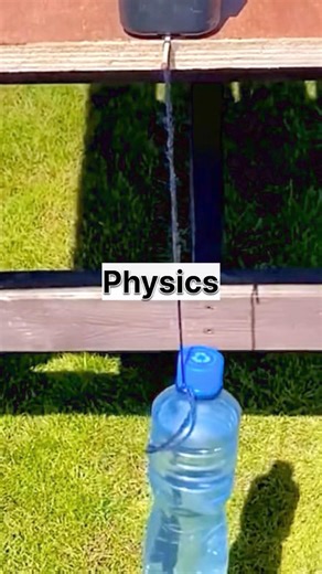 New experiment of physics #respect #physics #adventure #alberteinstein #trollface