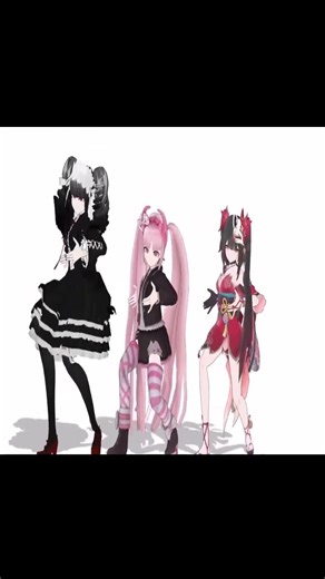3 Divas Dancing / MMD