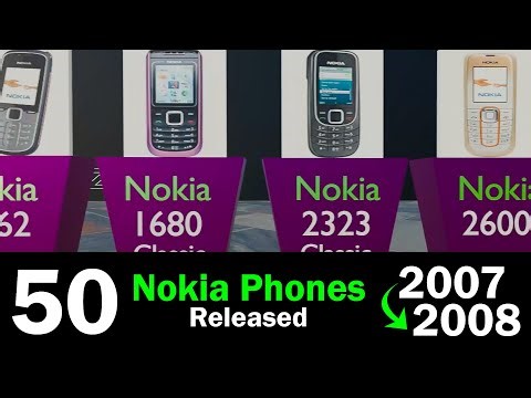 50 Nokia Models Released (2007–2008) | Nokia Mobile History |EP05