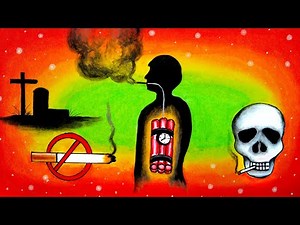 Anti tobacco day drawing/tb drawing/ no smoking drawing/tambaku mukt Chitra drawing/Nasha Mukti