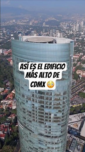The tallest building in Mexico City. 🤯 #travel #curious #architecture