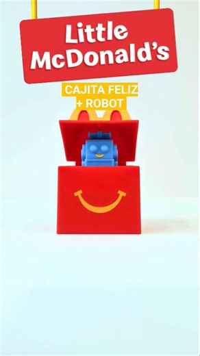 Happy Meal + ROBOT - Little McDonald's Collection in McDonald's Happy Meal #toys