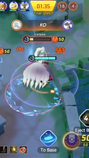 Mimikyu 3KO Pokémon UNITE Pro Builds and Team Fights #mimikyu #pokemon #gamingshorts #Pokemonunite