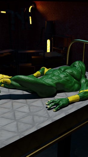 That frog alien tho 💀 #3danimation #shorts