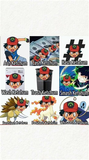 Ash Ketchum Has Too Many Evolutions 💀😂